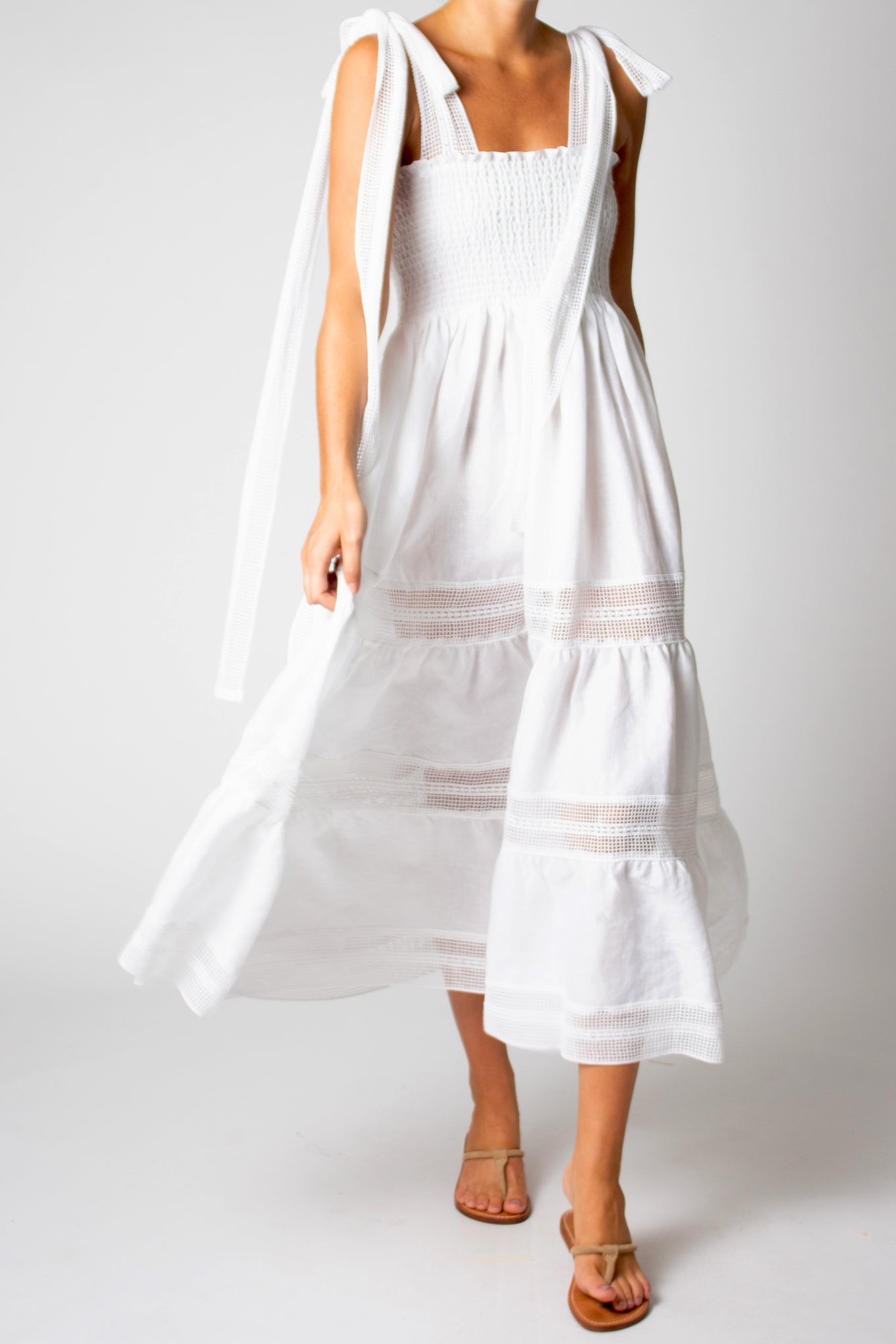 Addy Washed Linen Dress – Miguelina
