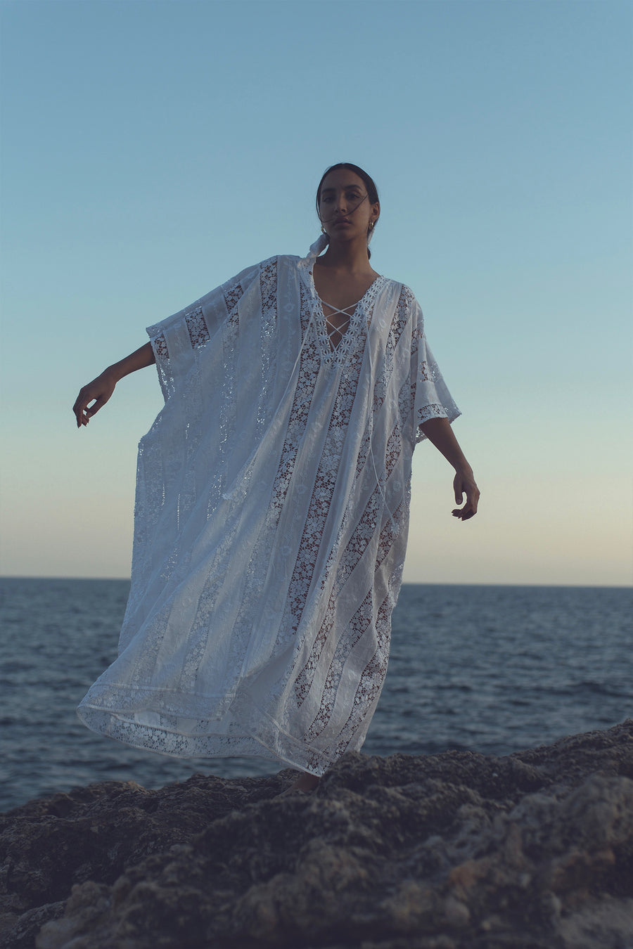 Blair Moonshine Embroidery Caftan