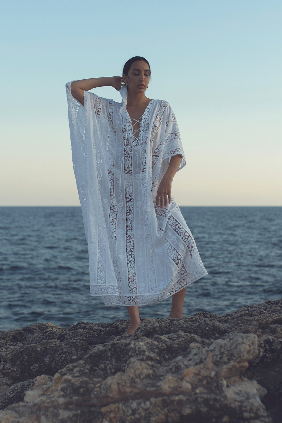 Blair Moonshine Embroidery Caftan