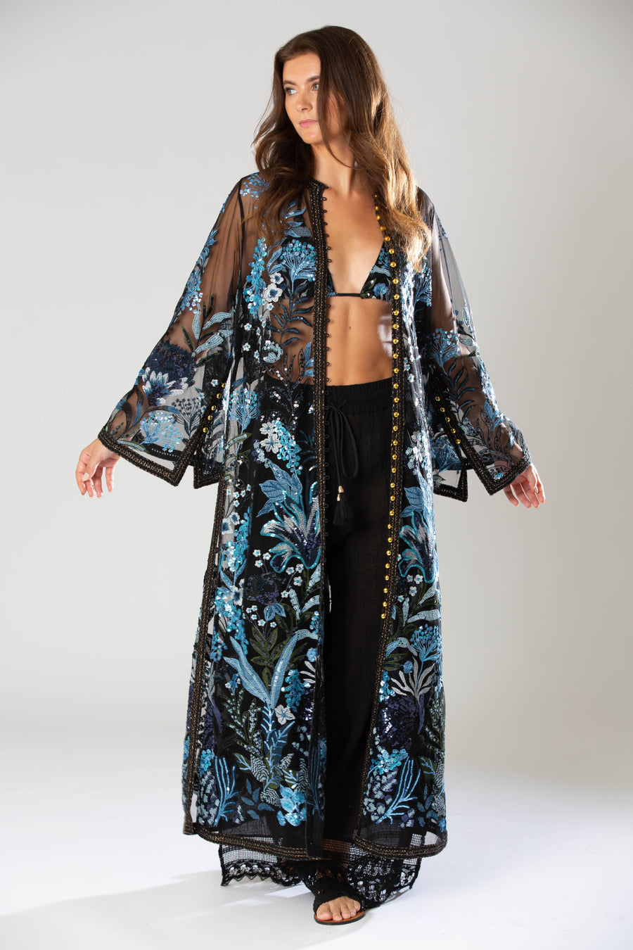 Basima Sequin Caftan