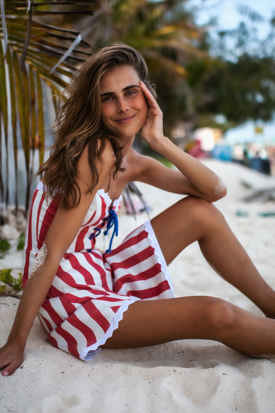 Fiorella Nautical Busatti Mini Dress Miguelina Fiorella Nautical Busatti Mini Dress Miguelina