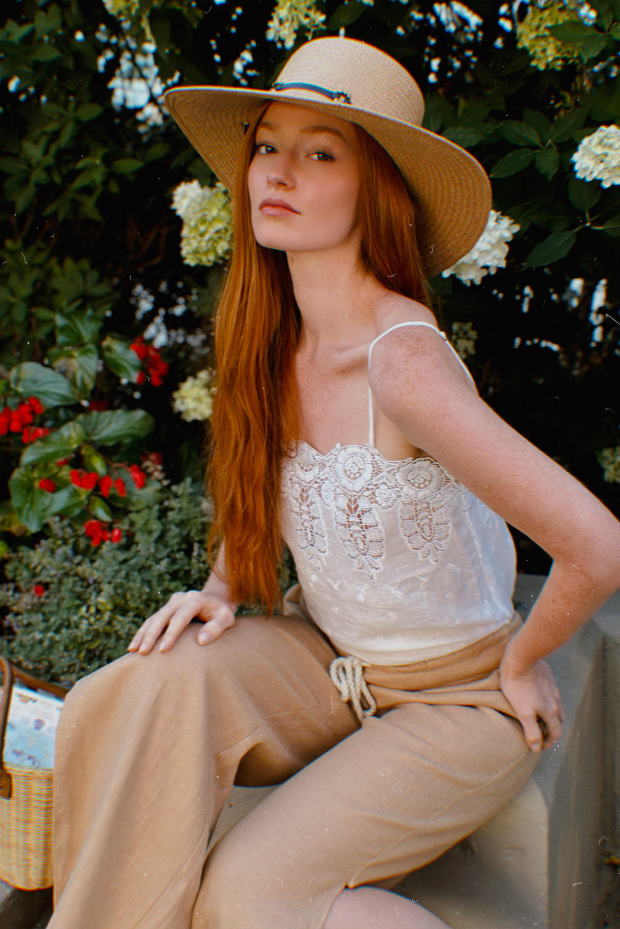 Fifi Wide Leg Sorrento Linen Pants