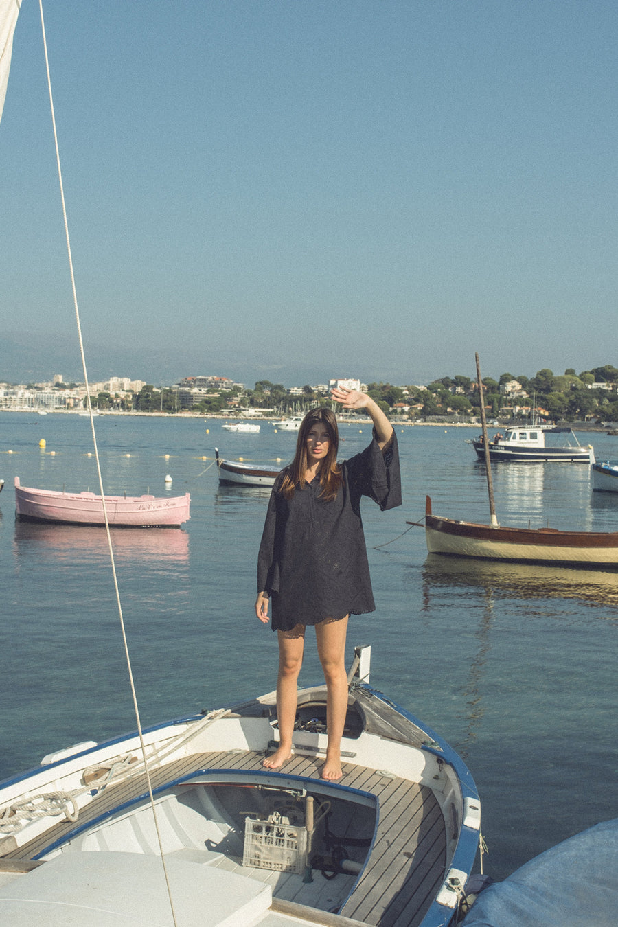 Rowena Eyelet Top / Caftan