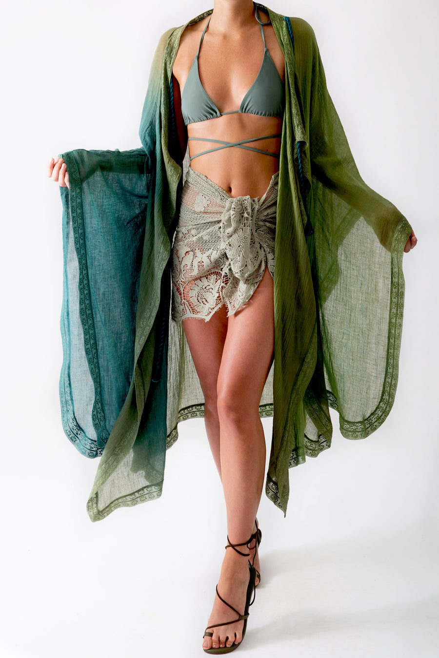Cara Pareo in Sage