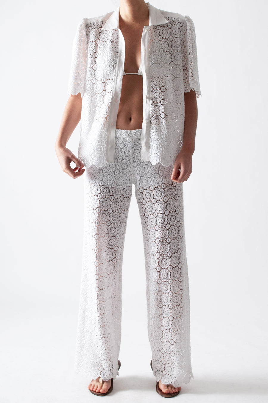 Constance Puebla Lace Top