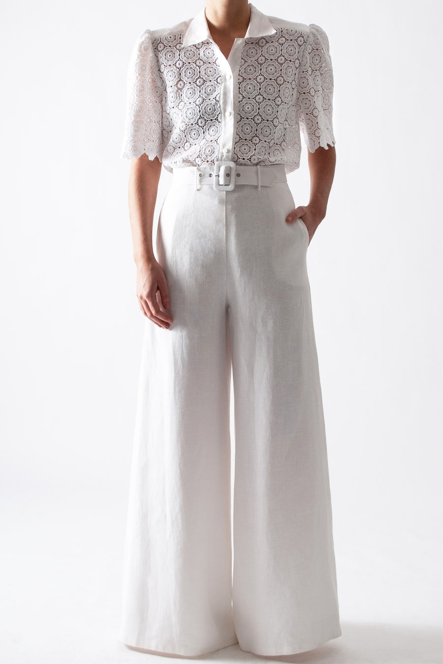 Constance Puebla Lace Top