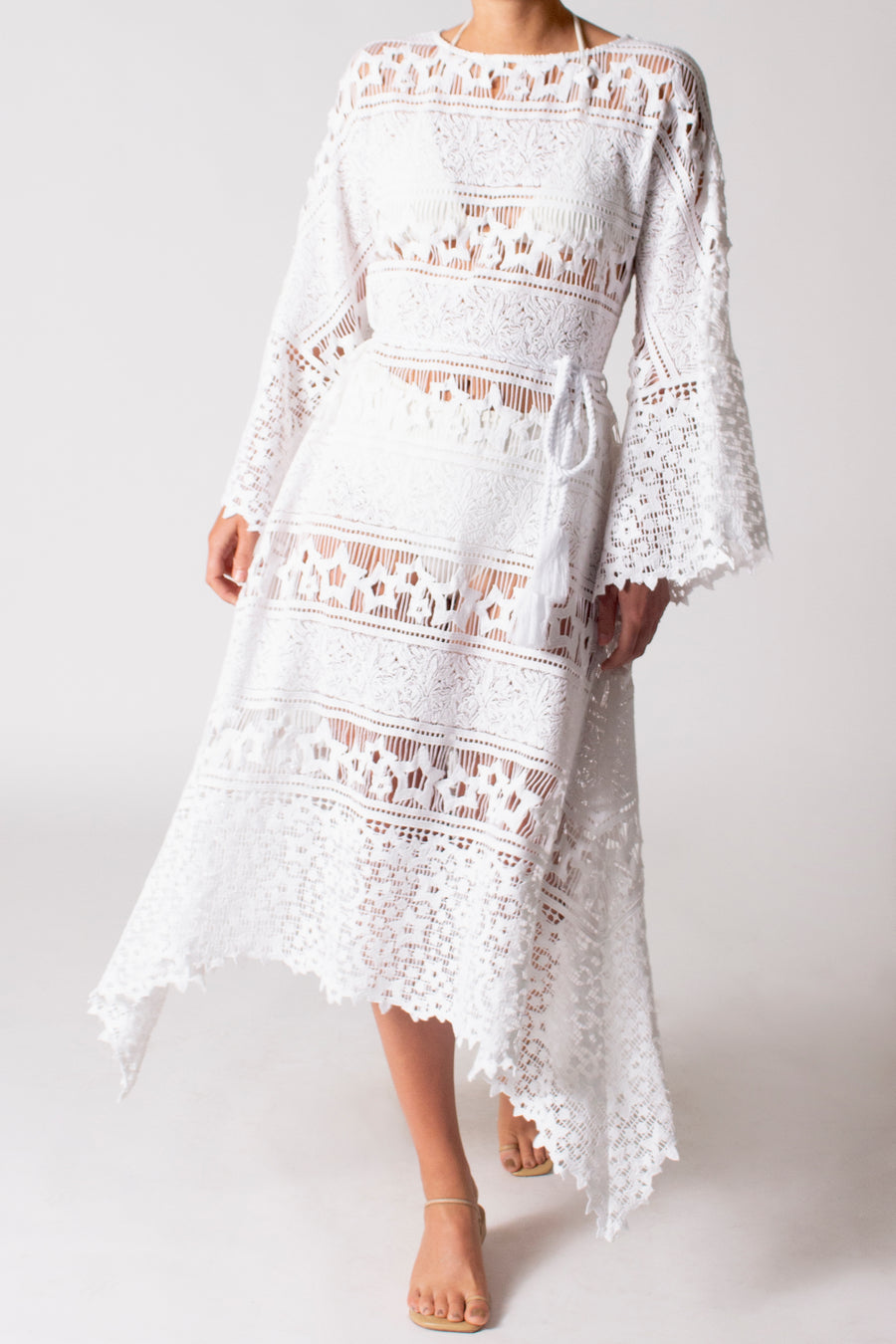 Raye Starlight Lace Caftan