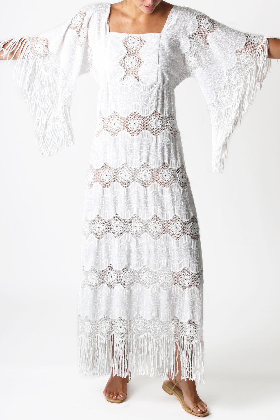 Francesca Fringe Dress