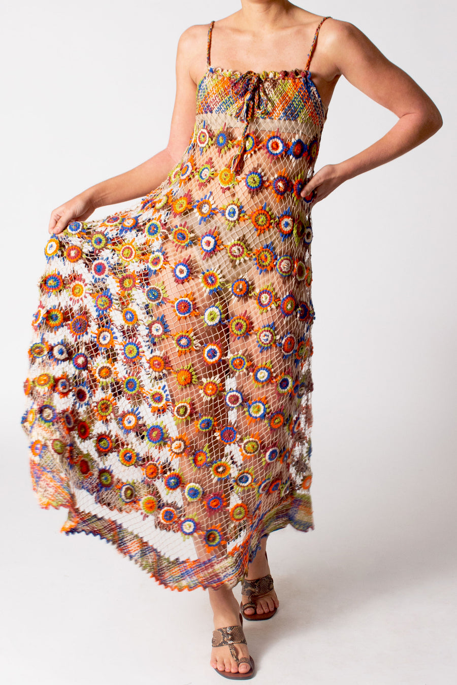 Cristiana Hand Knit Maxi Dress